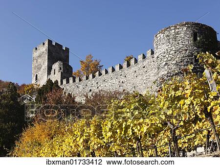 "Hinterhaus castle ruins, town of Spitz, Wachau valley, Waldviertel region, Lower Austria, Europe" View Large Photo Image Stock Image - "Hinterhaus castle ruins, town of Spitz, Wachau valley, Waldviertel region, Lower Austria, Europe". Fotosearch