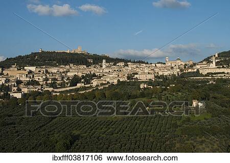 "Historic centre, Assisi, Umbria, Italy, Europe" View Large Photo Image Stock Photograph - "Historic centre, Assisi, Umbria, Italy, Europe". Fotosearch
