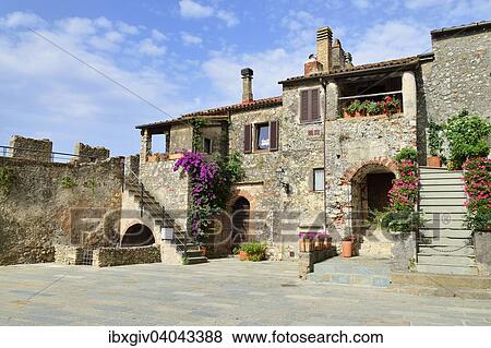 "Historic centre, centro storico, of Capalbio, Province of Grosseto, Tuscany, Italy, Europe" View Large Photo Image Stock Photo - "Historic centre, centro storico, of Capalbio, Province of Grosseto, Tuscany, Italy, Europe". Fotosearch