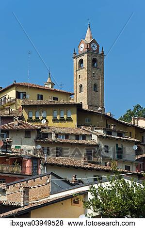 "Historic centre of Monforte d'Alba, Province of Cuneo, Piedmont, Italy, Europe" View Large Photo Image Stock Photo - "Historic centre of Monforte d'Alba, Province of Cuneo, Piedmont, Italy, Europe". Fotosearch