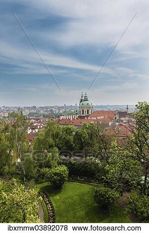 "Historic centre of Prague, UNESCO World Heritage Site, with the Church of Saint Nicholas or Saint Nicholas Cathedral, Prague, Czech Republic, Europe" View Large Photo Image Stock Photo - "Historic centre of Prague, UNESCO World Heritage Site, with the Church of Saint Nicholas or Saint Nicholas Cathedral, Prague, Czech Republic, Europe". Fotosearch
