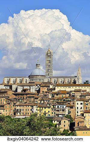 "Historic centre with the cathedral of Siena, Cattedrale di Santa Maria Assunta, Siena, Province of Siena, Tuscany, Italy, Europe" View Large Photo Image Stock Image - "Historic centre with the cathedral of Siena, Cattedrale di Santa Maria Assunta, Siena, Province of Siena, Tuscany, Italy, Europe". Fotosearch