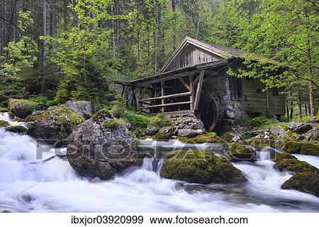 "HIstoric mill near Golling Waterfall, Golling, Tennengau, Salzburg, Austria, Europe" View Large Photo Image Stock Photo - "HIstoric mill near Golling Waterfall, Golling, Tennengau, Salzburg, Austria, Europe". Fotosearch