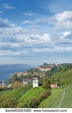 "Historic Rebgut Haltnau vineyard on Lake Constance, with the town of Meersburg am Bodensee on the right, Lake Constance, Meersburg, Baden-Wurttemberg, Germany, Europe" View Large Photo Image Stock Photography - "Historic Rebgut Haltnau vineyard on Lake Constance, with the town of Meersburg am Bodensee on the right, Lake Constance, Meersburg, Baden-Wurttemberg, Germany, Europe". Fotosearch