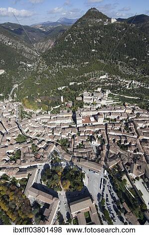 "Historic town and town centre of Gubbio, Monte Ingino, Province of Perugia, Umbria, Italy, Europe" View Large Photo Image Stock Photo - "Historic town and town centre of Gubbio, Monte Ingino, Province of Perugia, Umbria, Italy, Europe". Fotosearch