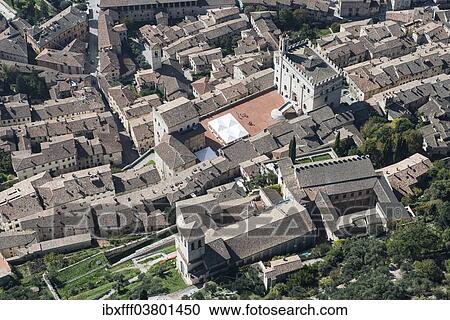 "Historic town and town centre with Piazza Grande, Gubbio, Province of Perugia, Umbria, Italy, Europe" View Large Photo Image Stock Image - "Historic town and town centre with Piazza Grande, Gubbio, Province of Perugia, Umbria, Italy, Europe". Fotosearch