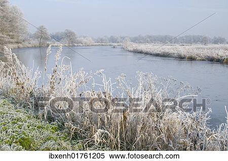 "Hoar or white frost, backwaters of the Ems river, Emsland, Germany, Europe" View Large Photo Image Stock Photography - "Hoar or white frost, backwaters of the Ems river, Emsland, Germany, Europe". Fotosearch