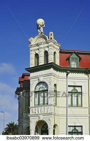 "Hohenzollern Building, 1905, Swakopmund, Erongo Region, Namibia, Africa" View Large Photo Image Stock Photo - "Hohenzollern Building, 1905, Swakopmund, Erongo Region, Namibia, Africa". Fotosearch