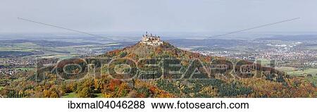 "Hohenzollern Castle in autumn, Zollernalb, Swabian Jura, Baden-Wurttemberg, Germany, Europe" View Large Photo Image Stock Photo - "Hohenzollern Castle in autumn, Zollernalb, Swabian Jura, Baden-Wurttemberg, Germany, Europe". Fotosearch