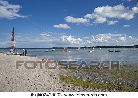Stock Image - "Hohwacht Bay, Hohwacht, Baltic Sea, Schleswig-Holstein, Germany, Europe". Fotosearch