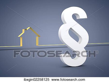 "Home beside a section sign, used in Germany to refer to legal paragraphs, symbolic image for buying a house, 3D illustration" View Large Photo Image Stock Photography - "Home beside a section sign, used in Germany to refer to legal paragraphs, symbolic image for buying a house, 3D illustration". Fotosearch