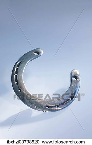 Stock Image - "Horseshoe, lucky symbol". Fotosearch