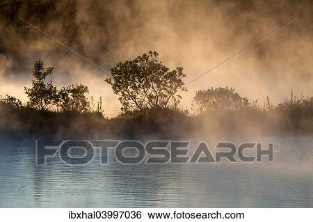 "Hot spring, thermal lake, evening light, near Husavik, Iceland, Europe" View Large Photo Image Stock Photograph - "Hot spring, thermal lake, evening light, near Husavik, Iceland, Europe". Fotosearch