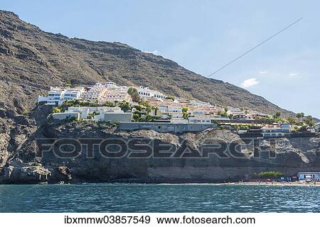 "Hotel complex, Los Gigantes, Puerto de Santiago, Tenerife, Canary Islands, Spain, Europe" View Large Photo Image Stock Photo - "Hotel complex, Los Gigantes, Puerto de Santiago, Tenerife, Canary Islands, Spain, Europe". Fotosearch