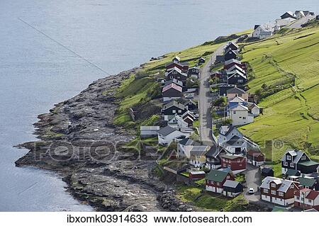 "Houses by the sea, Kvivik, Streymoy, Faroe Islands, Denmark, Europe" View Large Photo Image Stock Image - "Houses by the sea, Kvivik, Streymoy, Faroe Islands, Denmark, Europe". Fotosearch