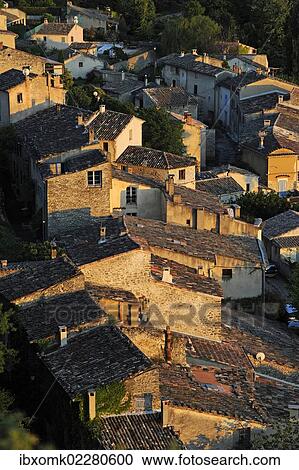 "Houses in the village of Saignon, Departement Vaucluse, Provence-Alpes-Cote d? ÆAzur region, France, Europe" View Large Photo Image Stock Image - "Houses in the village of Saignon, Departement Vaucluse, Provence-Alpes-Cote d? ÆAzur region, France, Europe". Fotosearch