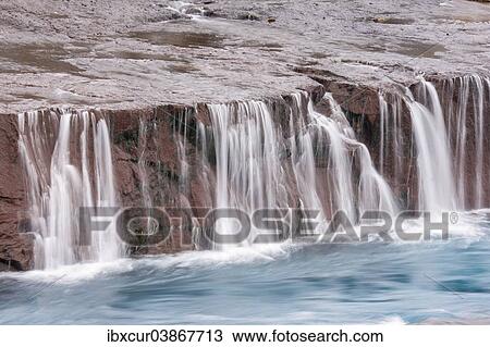 "Hraunfossar waterfalls, near Husafell, Iceland, Europe" View Large Photo Image Stock Image - "Hraunfossar waterfalls, near Husafell, Iceland, Europe". Fotosearch