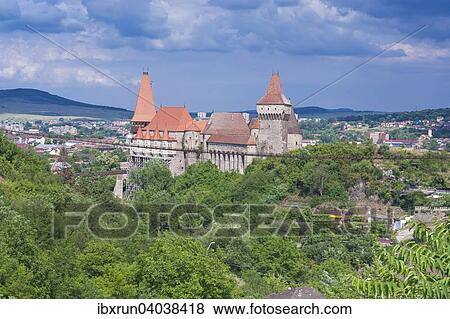 "Hunedoara Castle, Hunedoara, Romania, Europe" View Large Photo Image Stock Photo - "Hunedoara Castle, Hunedoara, Romania, Europe". Fotosearch