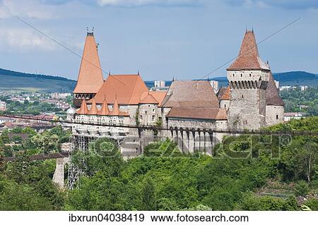 "Hunedoara Castle, Hunedoara, Romania, Europe" View Large Photo Image Stock Photo - "Hunedoara Castle, Hunedoara, Romania, Europe". Fotosearch