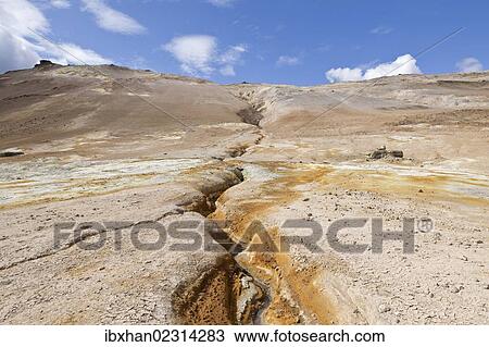 "Hveraroend geothermal area at the foot of the Namafjall volcano, Myvatn, Iceland, Europe" View Large Photo Image Stock Image - "Hveraroend geothermal area at the foot of the Namafjall volcano, Myvatn, Iceland, Europe". Fotosearch