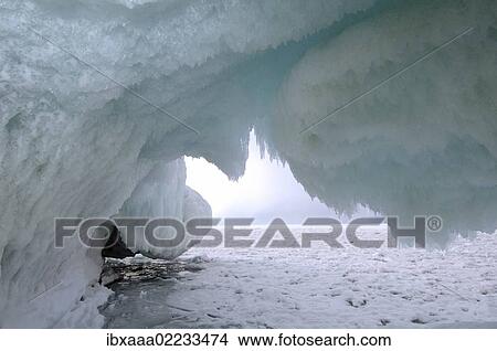 "Ice cave on Olkhon island, Lake Baikal, Siberia, Russia, Eurasia, Europe" View Large Photo Image Picture - "Ice cave on Olkhon island, Lake Baikal, Siberia, Russia, Eurasia, Europe". Fotosearch