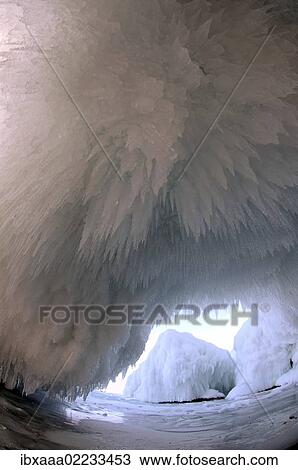"Ice cave on Olkhon island, Lake Baikal, Siberia, Russia, Eurasia, Europe" View Large Photo Image Stock Image - "Ice cave on Olkhon island, Lake Baikal, Siberia, Russia, Eurasia, Europe". Fotosearch