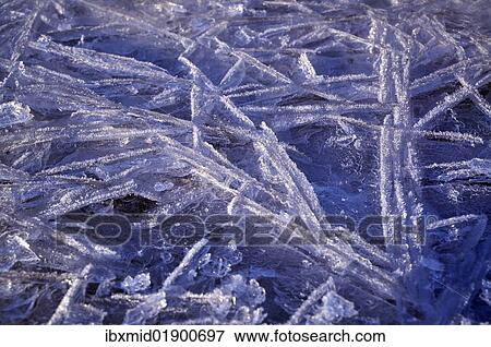 Ice crystals View Large Photo Image Stock Photo - Ice crystals. Fotosearch