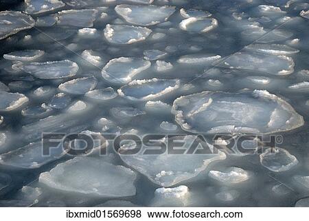 Ice floes in winter View Large Photo Image Stock Photo - Ice floes in winter. Fotosearch