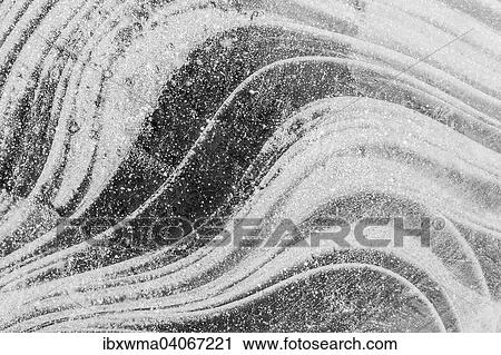 Ice structures on the water surface View Large Photo Image Stock Image - Ice structures on the water surface. Fotosearch