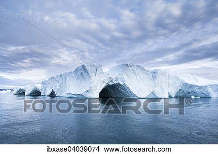 "Iceberg, Ilulissat, Greenland, North America" View Large Photo Image Picture - "Iceberg, Ilulissat, Greenland, North America". Fotosearch