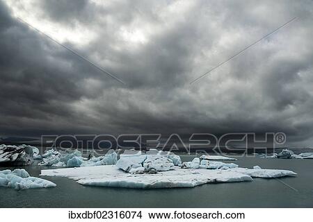 "Icebergs, Joekulsarlon glacial lagoon, Vatnajokull glacier, Austurland, a region in eastern Iceland, Iceland, Europe" View Large Photo Image Picture - "Icebergs, Joekulsarlon glacial lagoon, Vatnajokull glacier, Austurland, a region in eastern Iceland, Iceland, Europe". Fotosearch