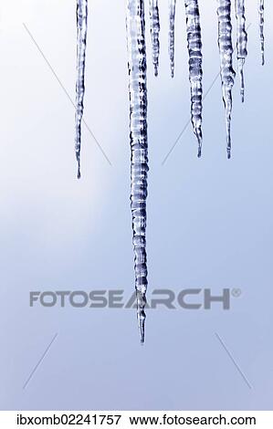 Icicles View Large Photo Image Stock Photo - Icicles. Fotosearch