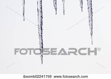 Icicles View Large Photo Image Stock Photo - Icicles. Fotosearch
