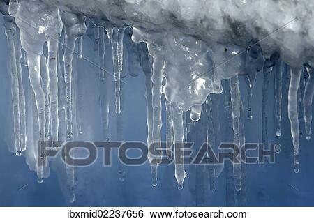 Icicles View Large Photo Image Stock Photograph - Icicles. Fotosearch
