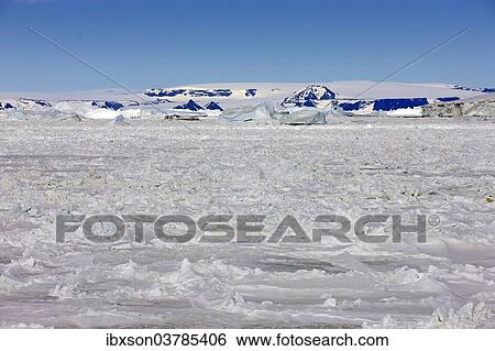 "Icy landscape, pack ice, Weddell Sea, Antarctica" View Large Photo Image Stock Photograph - "Icy landscape, pack ice, Weddell Sea, Antarctica". Fotosearch