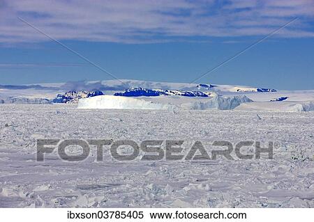 "Icy landscape, pack ice, Weddell Sea, Antarctica" View Large Photo Image Stock Photography - "Icy landscape, pack ice, Weddell Sea, Antarctica". Fotosearch