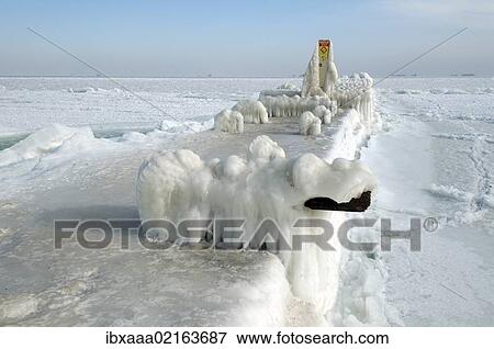 "Icy pier, frozen Black Sea, a rare phenomenon, occured in 1977 for the last time, Odessa, Ukraine, Eastern Europe, Europe" View Large Photo Image Stock Photo - "Icy pier, frozen Black Sea, a rare phenomenon, occured in 1977 for the last time, Odessa, Ukraine, Eastern Europe, Europe". Fotosearch