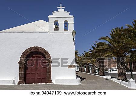 "Iglesia San Marcial church, Femes, Lanzarote, Canary Islands, Spain, Europe" View Large Photo Image Stock Photo - "Iglesia San Marcial church, Femes, Lanzarote, Canary Islands, Spain, Europe". Fotosearch