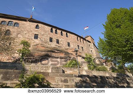 "Imperial Castle of the Nuremberg Castle, Nuremberg, Middle Franconia, Bavaria, Germany, Europe" View Large Photo Image Stock Photo - "Imperial Castle of the Nuremberg Castle, Nuremberg, Middle Franconia, Bavaria, Germany, Europe". Fotosearch