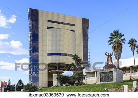"Independence Memorial Museum with Independence Monument, Windhoek, Namibia, Africa" View Large Photo Image Stock Photo - "Independence Memorial Museum with Independence Monument, Windhoek, Namibia, Africa". Fotosearch