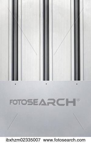 Stock Photo - "Industrial facade, detail". Fotosearch