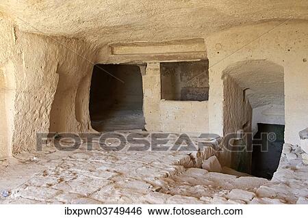 "Interior of the ancient troglodyte cave dwellings known as Sassi, UNESCO World Heritage Site, Matera, Basilicata, Italy, Europe" View Large Photo Image Stock Photograph - "Interior of the ancient troglodyte cave dwellings known as Sassi, UNESCO World Heritage Site, Matera, Basilicata, Italy, Europe". Fotosearch