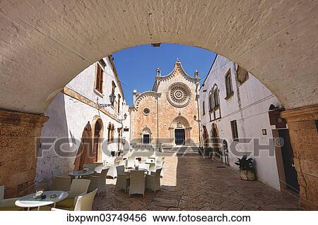 "Italian Gothic Cathedral of Ostuni, built 1569-1495, Ostuni, Puglia, Italy, Europe" View Large Photo Image Stock Photograph - "Italian Gothic Cathedral of Ostuni, built 1569-1495, Ostuni, Puglia, Italy, Europe". Fotosearch