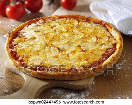 Stock Photography - Italian Pizza Margherita. Fotosearch