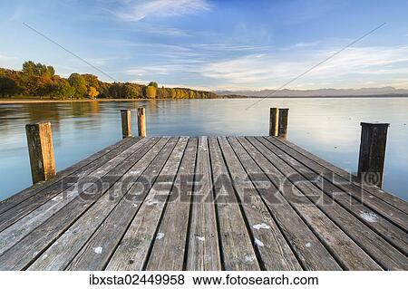"Jetty, Lake Starnberg at Ambach, Bavaria, Germany, Europe, PublicGround, Europe" View Large Photo Image Stock Photo - "Jetty, Lake Starnberg at Ambach, Bavaria, Germany, Europe, PublicGround, Europe". Fotosearch