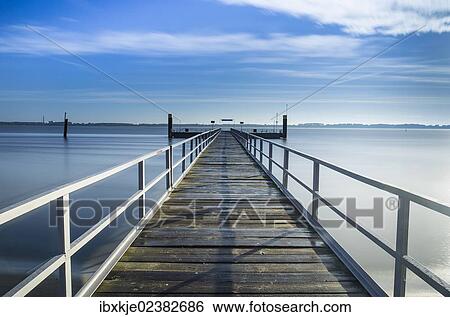 "Jetty on the Elbe river, Krautsand, Kehdinger Land region, Lower Saxony, Germany, Europe, Muhafazat al Mahrah, Germany, Europe" View Large Photo Image Stock Photograph - "Jetty on the Elbe river, Krautsand, Kehdinger Land region, Lower Saxony, Germany, Europe, Muhafazat al Mahrah, Germany, Europe". Fotosearch