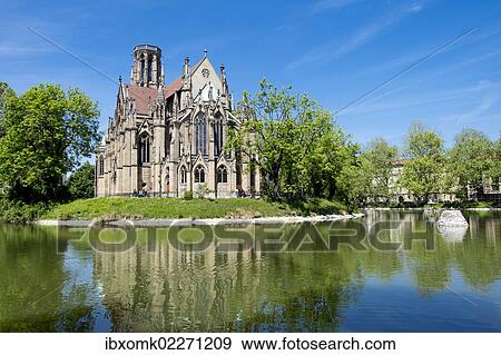 "Johanniskirche, St. John's Church at Feuersee lake, Stuttgart, Baden-Wuerttemberg, Germany, Europe" View Large Photo Image Stock Photo - "Johanniskirche, St. John's Church at Feuersee lake, Stuttgart, Baden-Wuerttemberg, Germany, Europe". Fotosearch