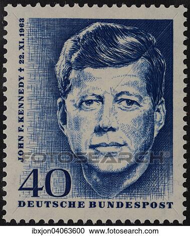 "John F. Kennedy, President of the USA, on a German commemorative stamp, 1964" View Large Photo Image Stock Image - "John F. Kennedy, President of the USA, on a German commemorative stamp, 1964". Fotosearch