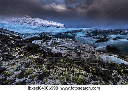 "Jokulsarlon glacier lagoon with glacial ice, near Vik, Iceland, Europe" View Large Photo Image Stock Photo - "Jokulsarlon glacier lagoon with glacial ice, near Vik, Iceland, Europe". Fotosearch
