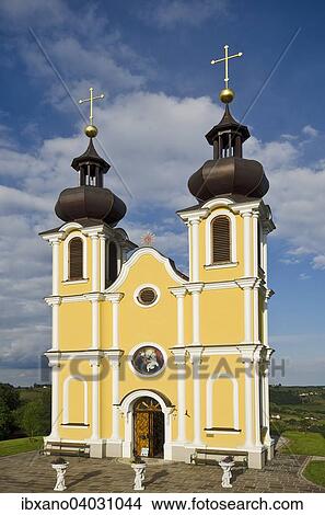 Picture - "Josefskapelle chapel at Mt Setzberg, built by the Friedl Family in 2009 in gratitude for the recovery of their son, Oberlamm, Unterlamm, Styria, Austria, Europe". Fotosearch